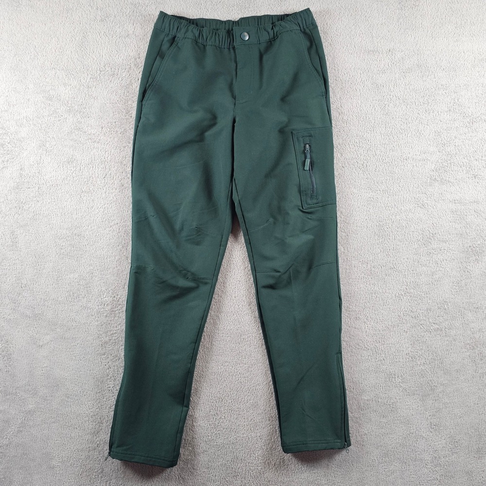 Fielder Bonobos Mens Green Active Joggers Cargo Pants Size S Hiking